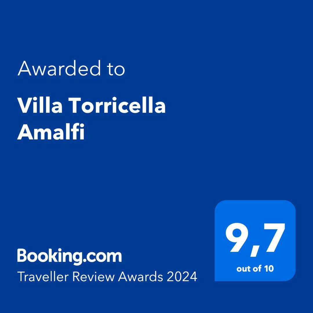 Villa Torricella Amalfi Exteriör bild